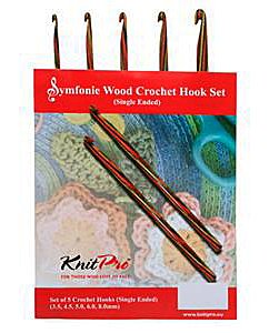 Wooden Crochet Hook Knitpro Symfonie Crochet Hook 
