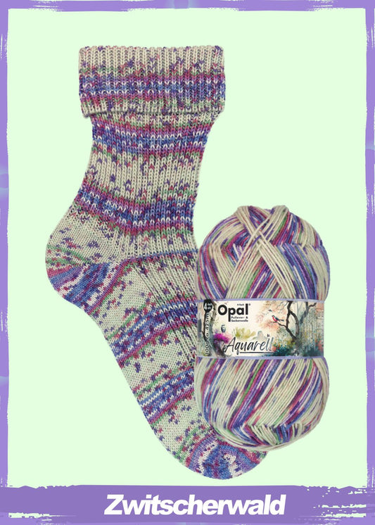 Opal Aquarell 4ply