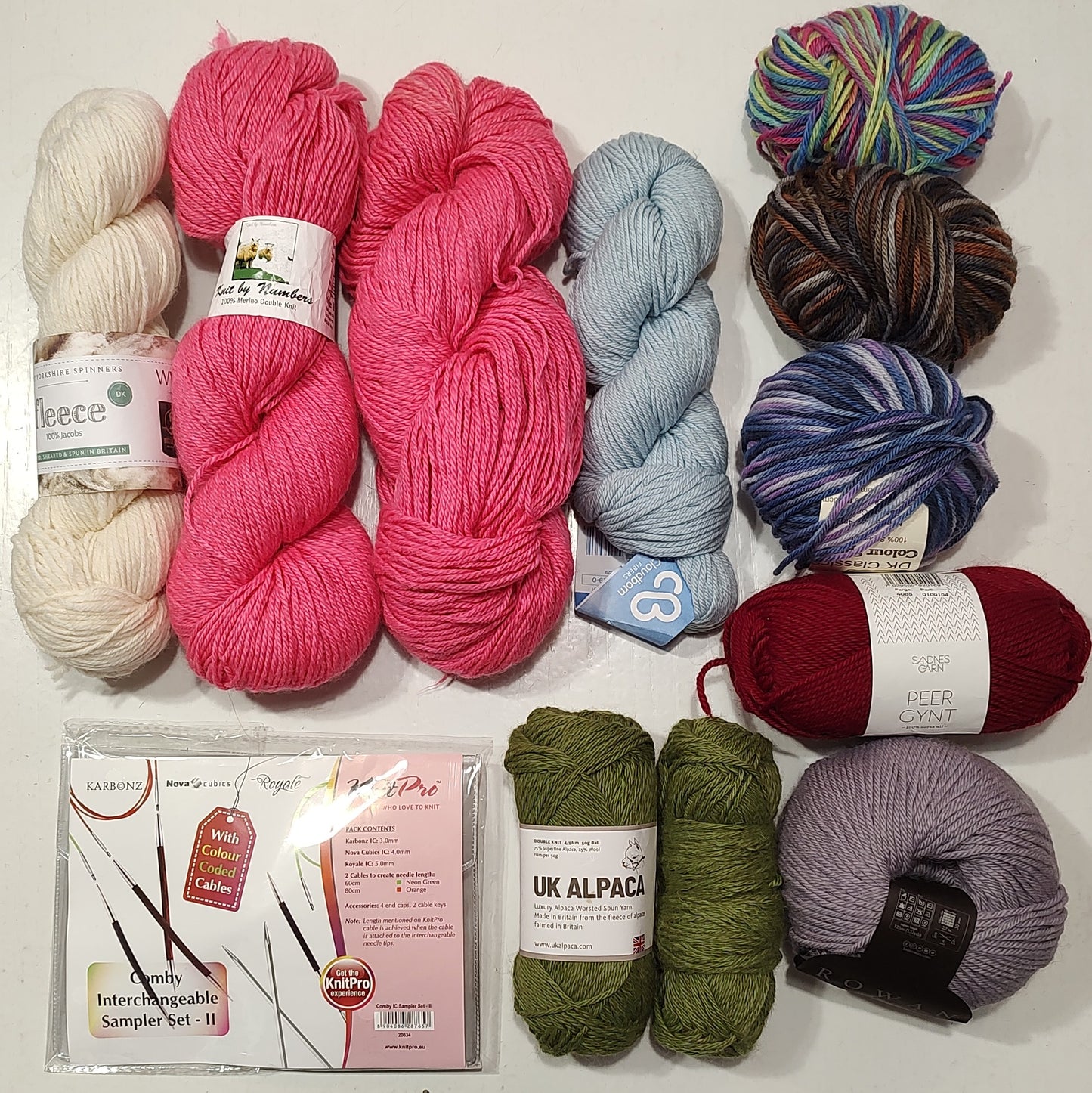 Yarn - Mixed DK and Sport bundle